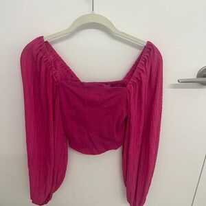 Elegant Pink Women's Top